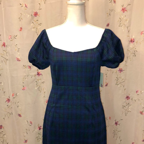 NWT Pheasant Pinafore Mini Dress - Picture 2 of 9